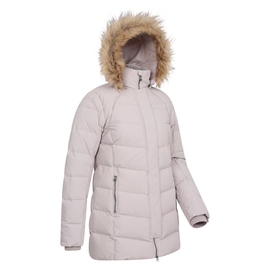 Mountain Warehouse Damen/Damen Isla II Lange Daunenjacke (Helles Beige) - Image 4