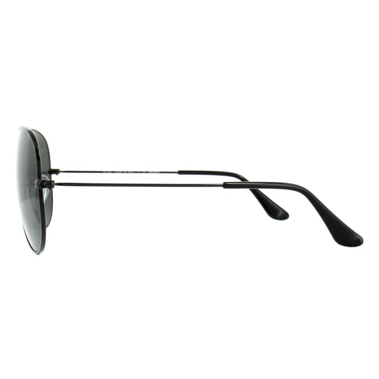 Ray-Ban Sonnenbrille Aviator 3025 Schwarz Grün Polarisiert 002/58 62mm - Image 3