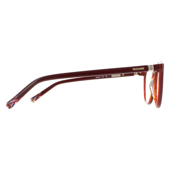 Missoni Round Womens Burgundy Glasses