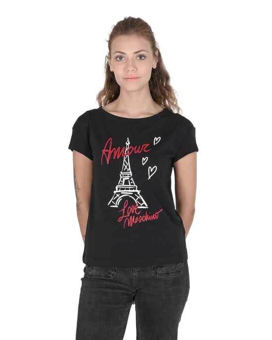 Love Moschino Damen-T-Shirt - Image 1