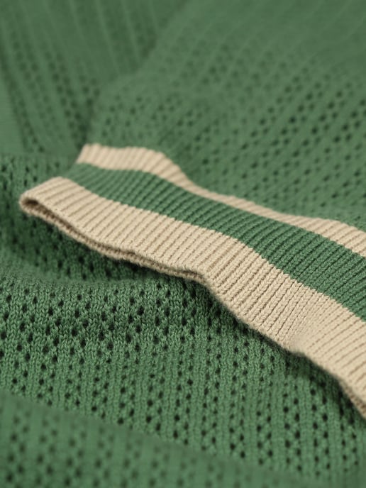 Luke 1977 Juggernaut Knit Polo Green