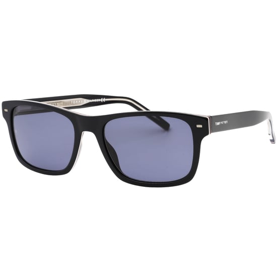 Tommy Hiliger Blue Lens Black Sunglasses