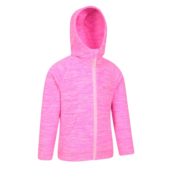 Mountain Warehouse - "Snowdonia II" Hoodie mit durchgehendem Reißverschluss für Kinder (Leuchtend Rosa) - Image 3