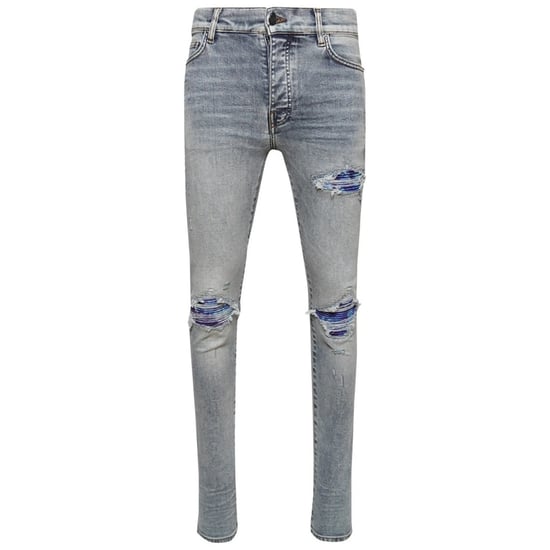 Amiri Tie Dye MX1 Stone Indigo Blue Jeans