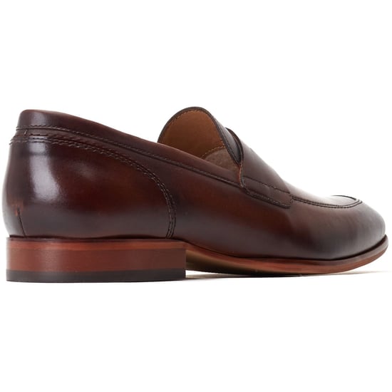 Base London Bruno Herrenschuhe aus gebranntem braunem Leder - Image 2