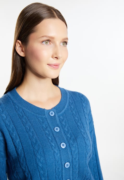 Mymo Strickjacke Damen Marine - Image 5