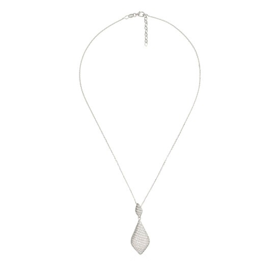 Orphelia Damen-Kette aus 925er Sterlingsilber mit Anhänger – Silber ZH-4517 - Image 3