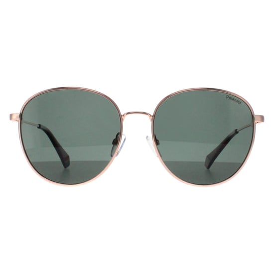Polaroid Rund Unisex Gold Kupfer Grün Polarisiert PLD 6215/S/X - Image 1