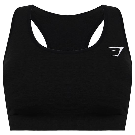 Gymshark Vital Seamless Damen Sport-BH in Dunkelgrau - Image 1