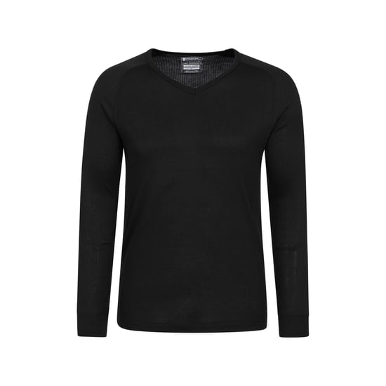 Mountain Warehouse - "Talus" Thermo-Top V-Ausschnitt für Herren (Schwarz) - Image 1