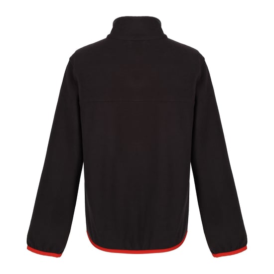 Regatta Childrens/Kids Microfleece Full Zip Fleece Jacket (Black)