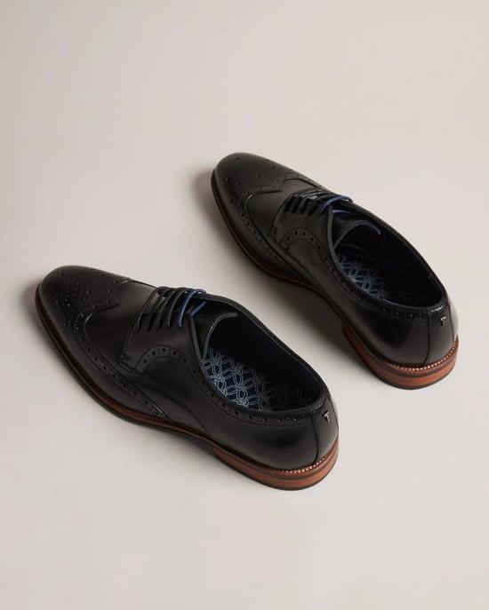 Ted Baker Markuse Mens Brogue Derby Formal Shoe - Image 2