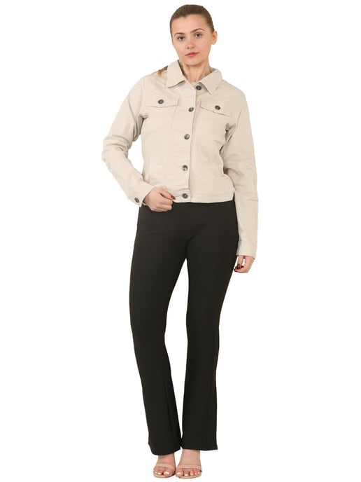 Enzo | Womens Stretch Denim Jacke - Image 4