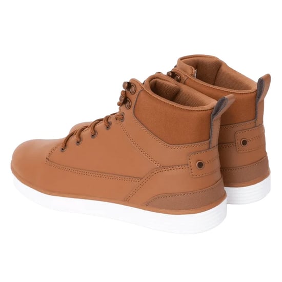 Crosshatch - Herren Sneaker "Staiger", Leder (Braun) - Image 2