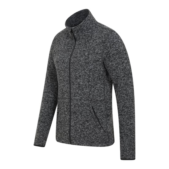 Mountain Warehouse Herren Idris III Full Zip Fleece Jacke (Schwarz) - Image 3