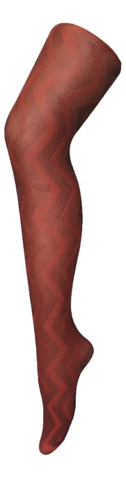 Sock Snob - Farbige 80 Denier blickdichte Damenstrumpfhose - Weave - Image 1
