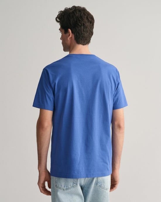 GANT Herren Regular Fit Kurzarm Archiv-Schild T-Shirt - Image 4