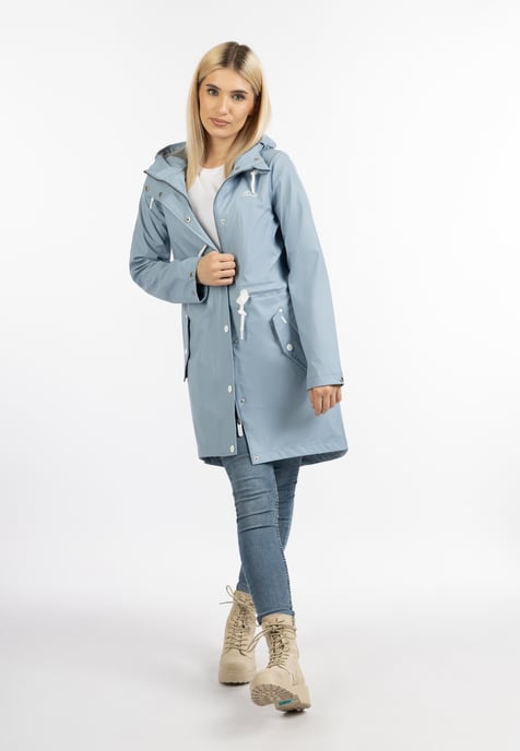 ICEBOUND Regenmantel Damen Hellblau - Image 1