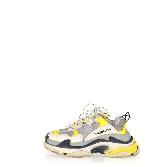 Balenciaga Triple S Sneaker aus grauem Polyurethan - Image 5