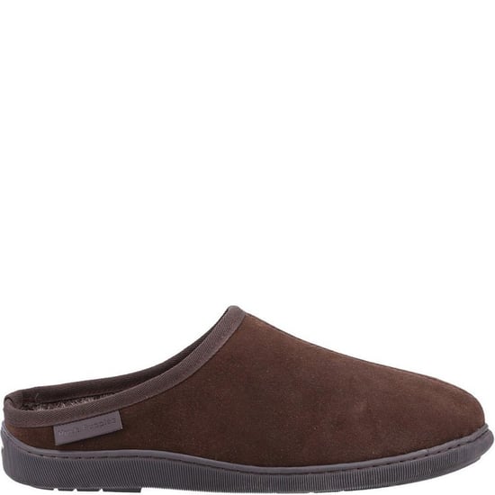 Hush Puppies Herren Ashton Wildleder Hausschuhe (Braun) - Image 3