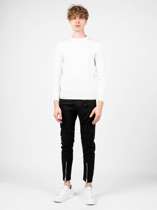 Xagon Man Pullover C-neck Herren cremig - Image 2