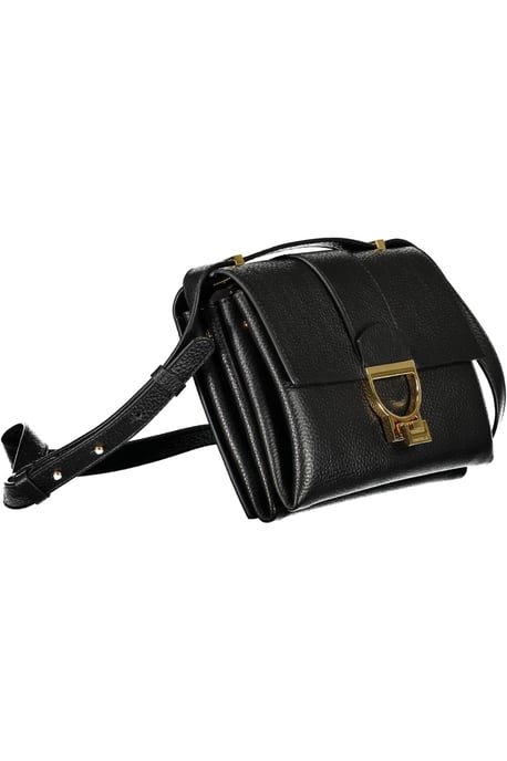 Coccinelle Damen schwarze Lederhandtasche - Image 3