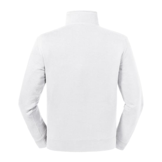 Russell - "Authentic" Sweatshirt mit kurzem Reißverschluss für Herren (Weiß) - Image 2