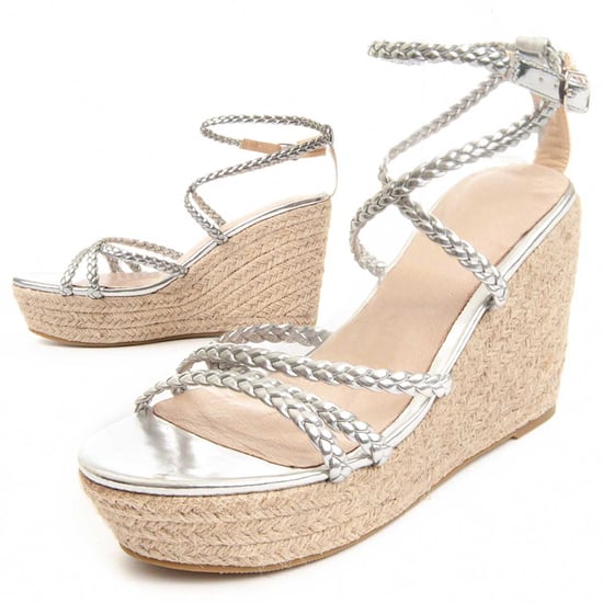 Montevita Wedge Sparto Sandale Wesparto6 in Silber - Image 2
