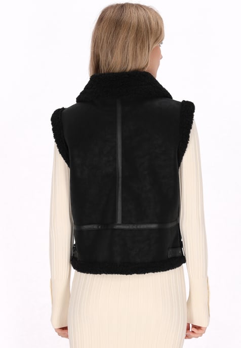 Dreimaster Weste Damen Schwarz - Image 4