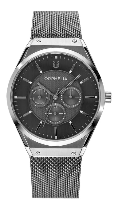 Orphelia Saffiano Men's Grey Watch OR72903