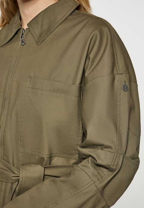Dreimaster Jacke Damen militärisch oliv - Image 5