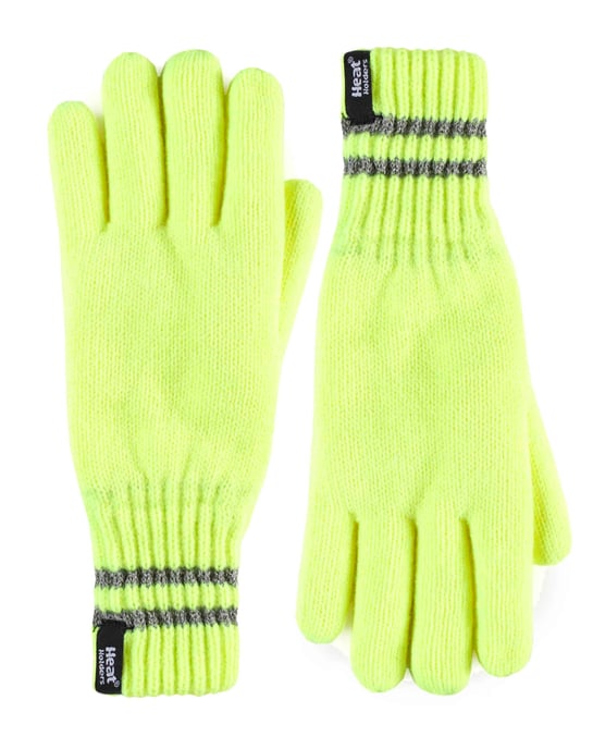 Heat Holders - Reflektierende Outdoor-Thermo-Strickhandschuhe für Herren - Image 1