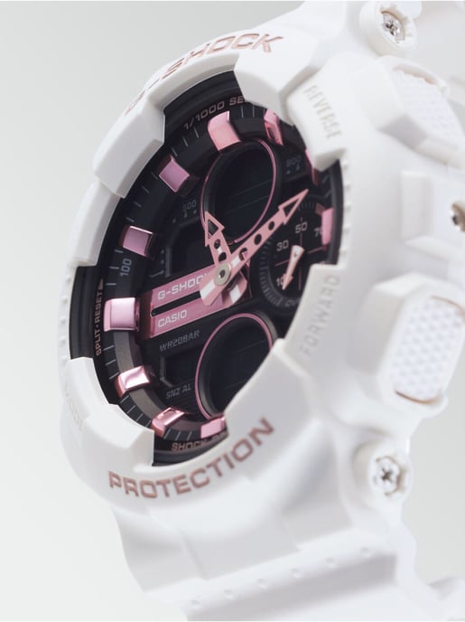 Casio G-Shock Damenarmbanduhr GMA-S140M-7AER in Weiß - Image 3