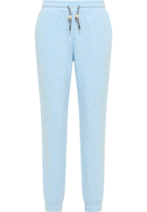 Schmuddelwedda Sweathose Damen Aqua Melange - Image 1
