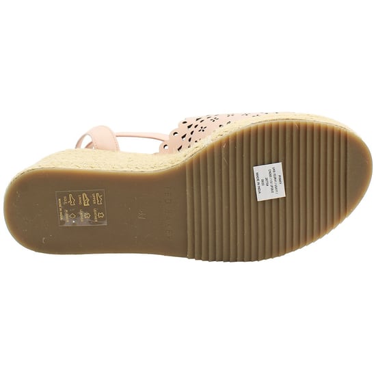 Twed Baker Pinky Laser Cut Damen Pinke Wedges - Image 5