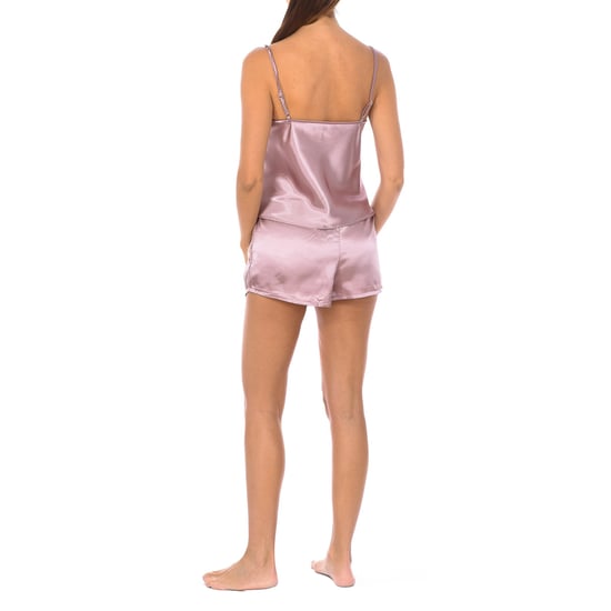 Women's 2200 round neck suspender pajamas