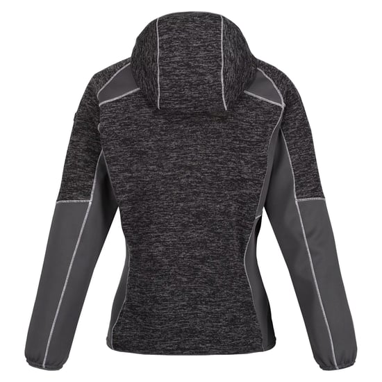 Regatta Damen/Damen Walbury IV Leichte Fleece-Jacke (Schwarz/Dichtgrau) - Image 2