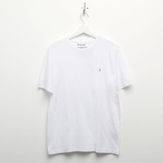 T-shirt Alexander Circulaire Farah Vintage Pour Homme en Blanc - Image 1