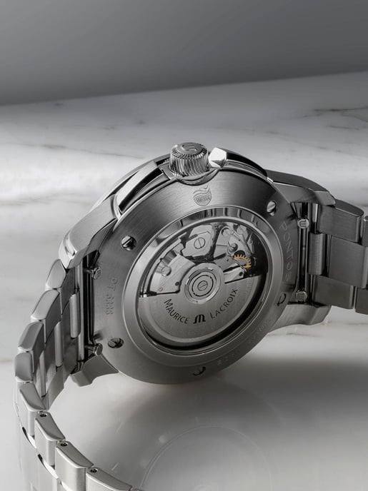 Maurice Lacroix Pontos Herren Silbernes Uhr PT6388-SS002-321-1 - Image 2