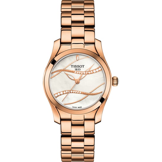 Tissot T-wave roségold Damen Armbanduhr T1122103311100 - Image 1