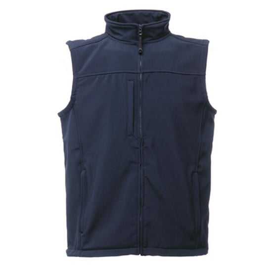 Regatta Mens Flux Softshell Body Warmer (Navy/Navy)