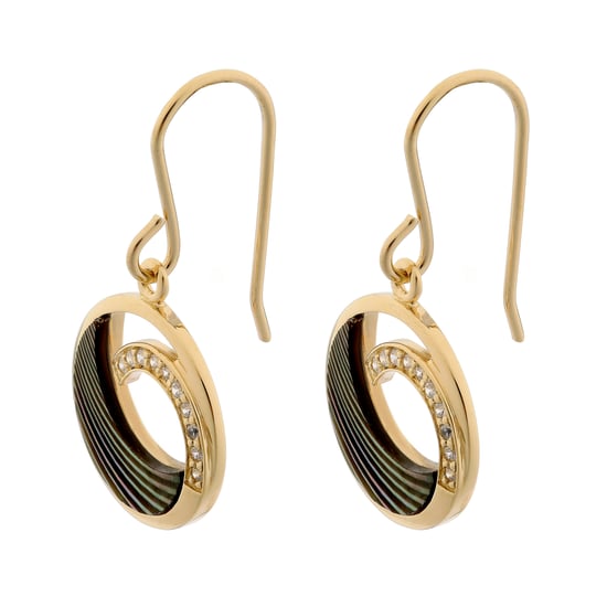 Orphelia 'Amelia' Damen 925 Sterling Silber Tropfenohrringe - Gold zo-7371 - Image 3