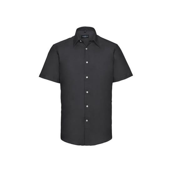 Russell Collection - Hemd für Herren kurzärmlig (Schwarz) - Image 1