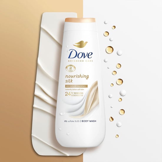 Dove Advanced Care Body Wash Nourishing Silk 24H Renewing Micromoisture, 4x225ml
