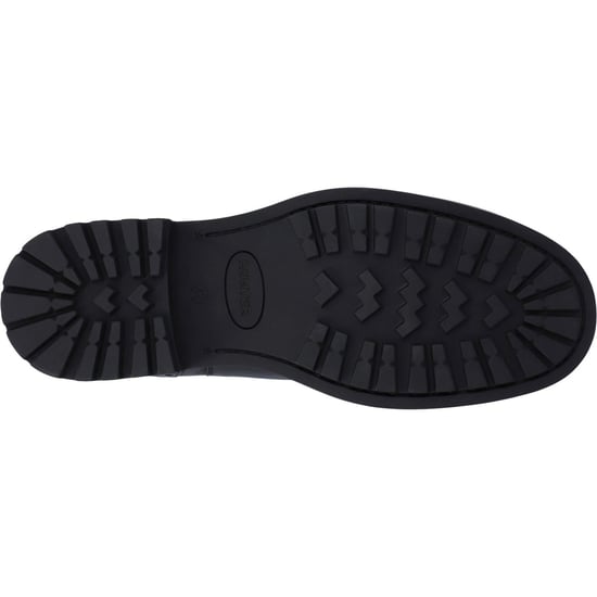 Hunter Cawdor Leder Herren Stiefel Schwarz - Image 4