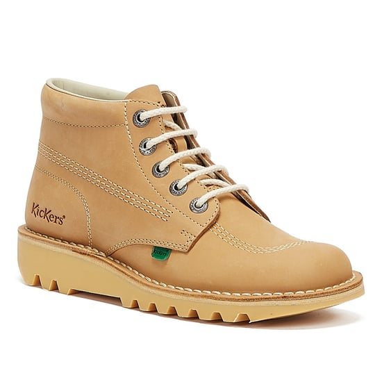 Kickers Kick Hi Herren Tan Nubuck Stiefel - Image 2