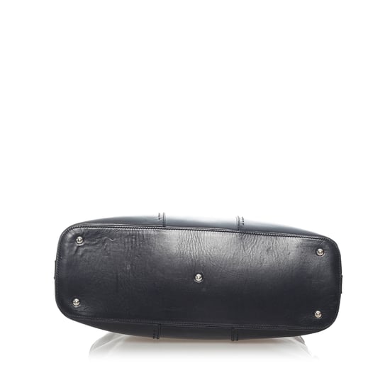 Vintage YSL Muse Leather Handbag Black - Image 4