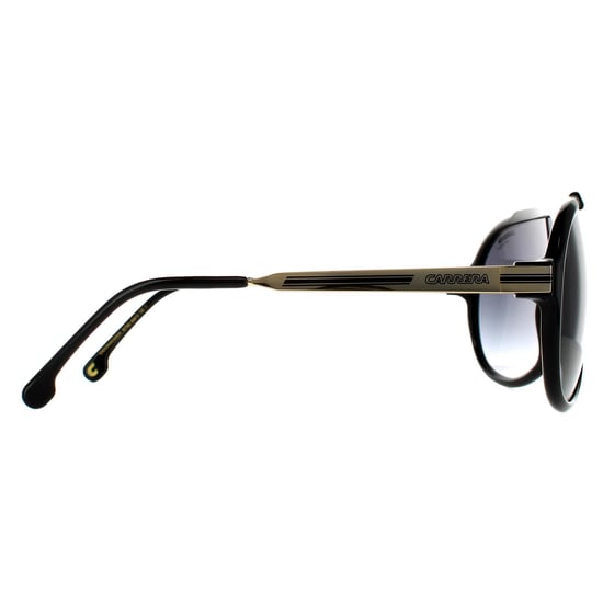 Carrera Aviator Unisex-Sonnenbrille schwarz dunkelgrau mit Farbverlauf - Image 4