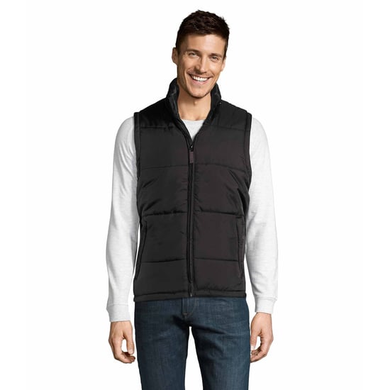 SOLS Warm Unisex wattierte Bodywarmer Jacke (Schwarz) - Image 1