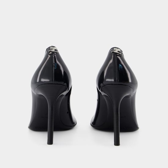 Nude Stilettos Pumps - Courreges - PVC - Schwarz - Image 2